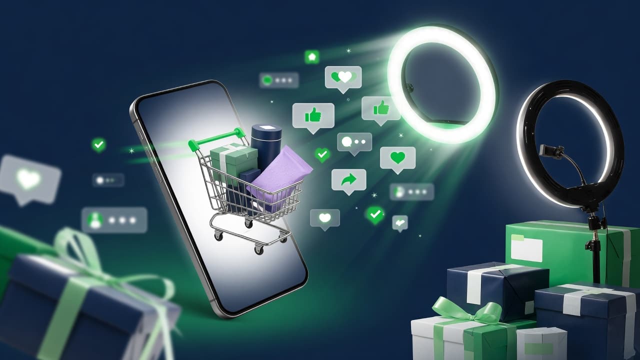 TMĐT & MXH — kênh bán online, social commerce, livestream