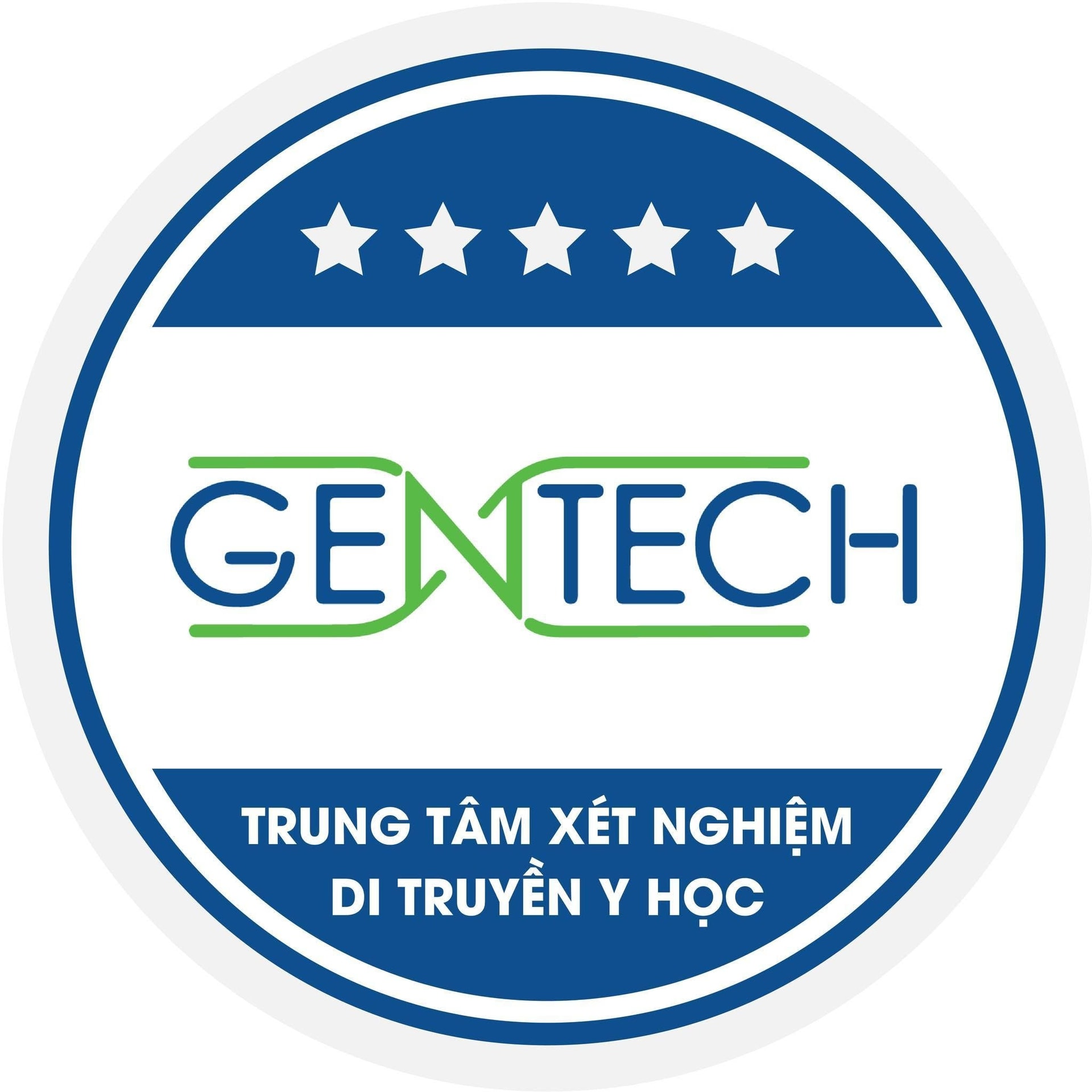 Logo Gentech — Trung tâm xét nghiệm di truyền y học × MYB Media