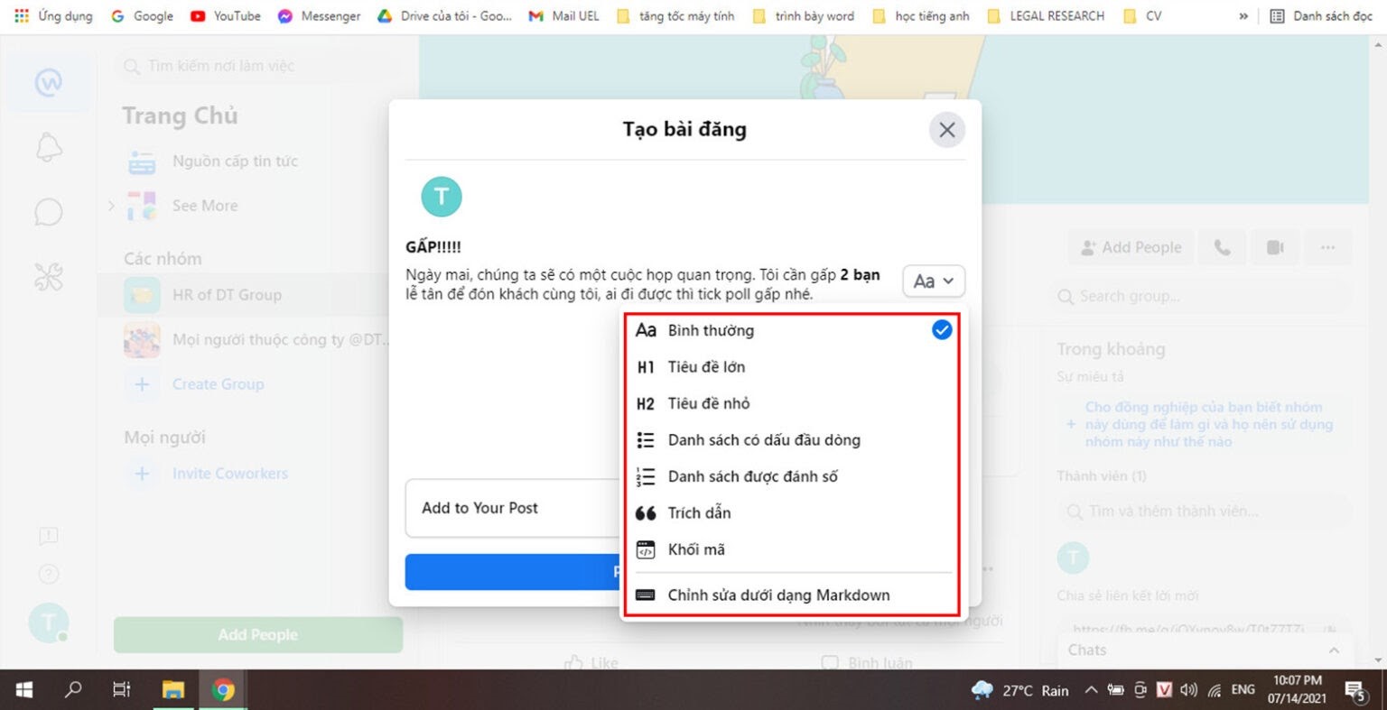 Workplace Facebook Là Gì? Tổng Quan Về Workplace