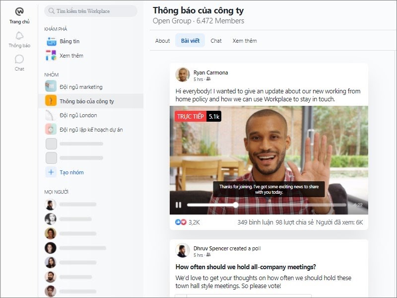 Workplace Facebook Là Gì? Tổng Quan Về Workplace