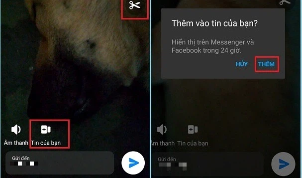 đăng video lên story facebook bị mờ