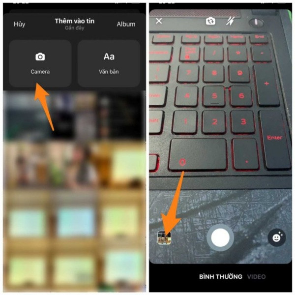 đăng video lên story facebook bị mờ